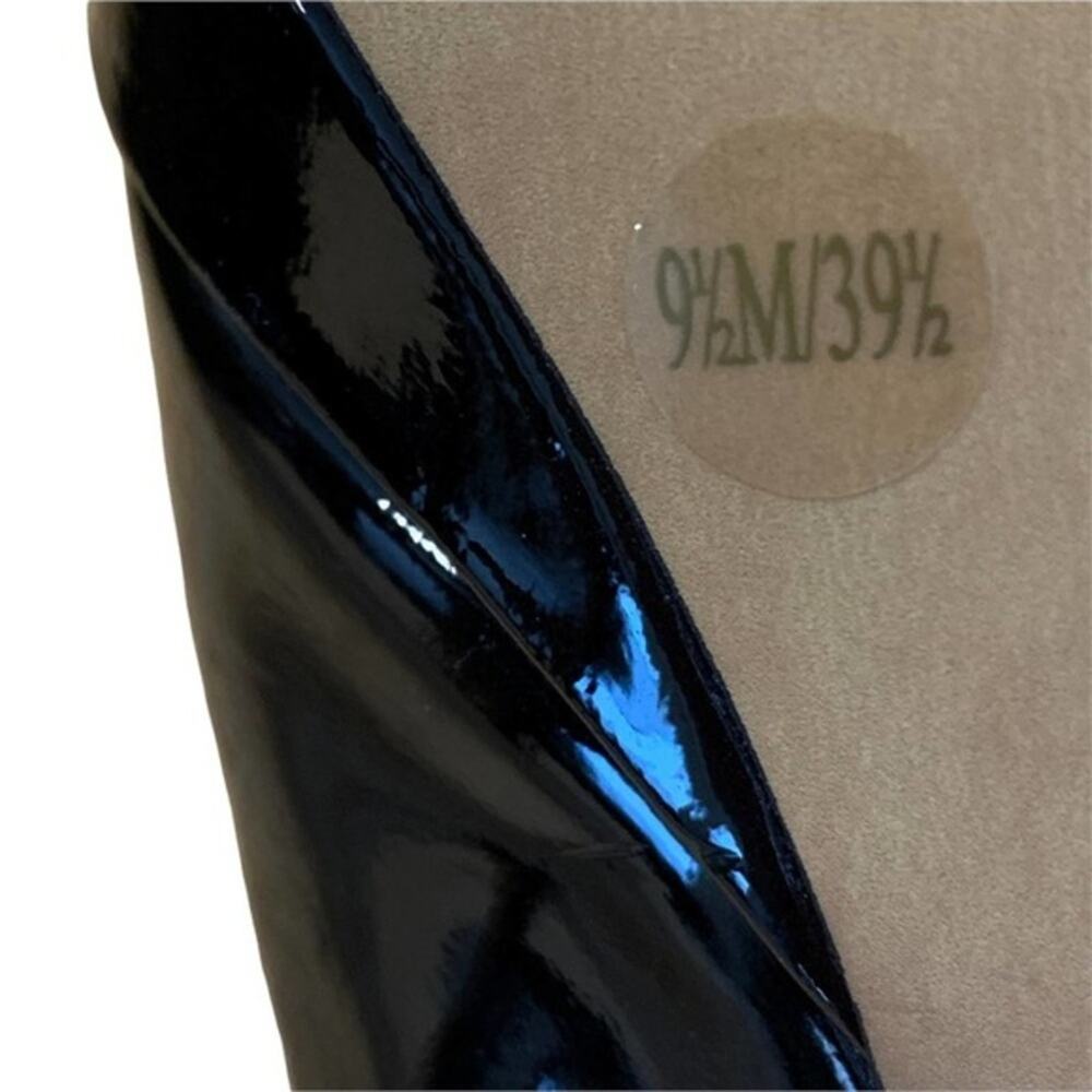 Vince Camuto women’s steletto black patent leather heels. Size 9.5 M - Picture 12 of 13